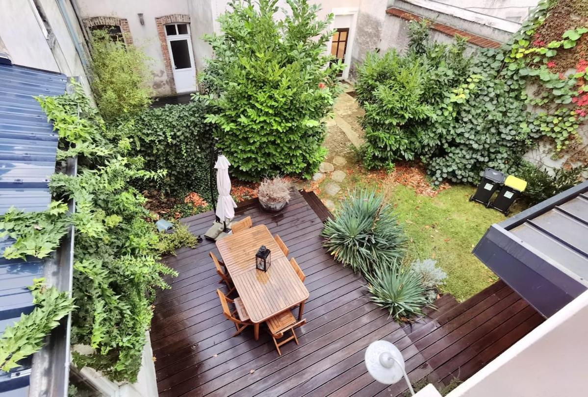Maison De Ville Avec Terrasse Et Jardin Reims Zewnętrze zdjęcie